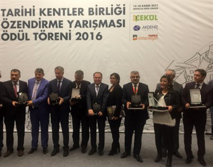 Erzurum Büyükşehir Belediyesi başarı ödülü aldı 