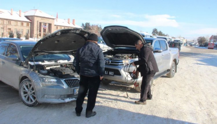 Erzurum buz tuttu: Eksi 31