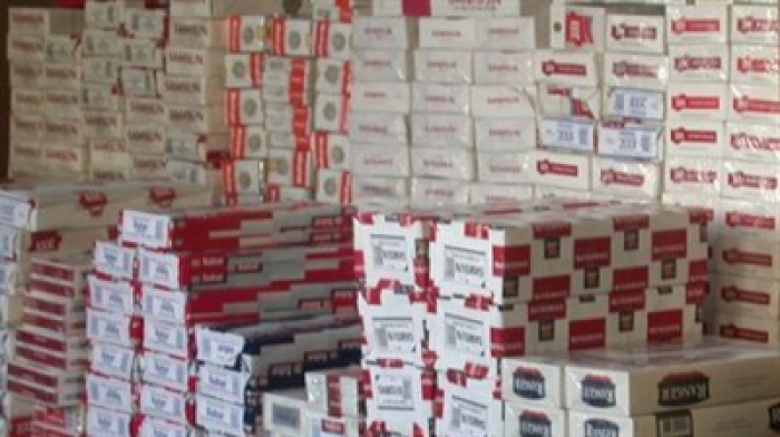 Erzurum’da 10 bin paket kaçak sigara ele geçirildi