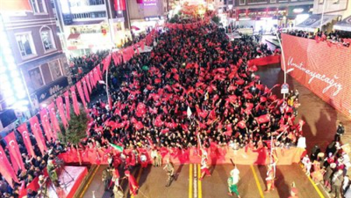 Erzurum’da 15 Temmuz Demokrasi ve Milli Birlik Günü nöbeti