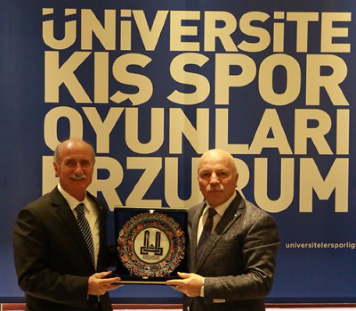 Erzurum’da 3. Ünilig kış spor oyunları heyecanı >>Tıkla İzle<<