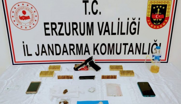 Erzurum’da 5 adrese eş zamanlı uyuşturucu operasyonu