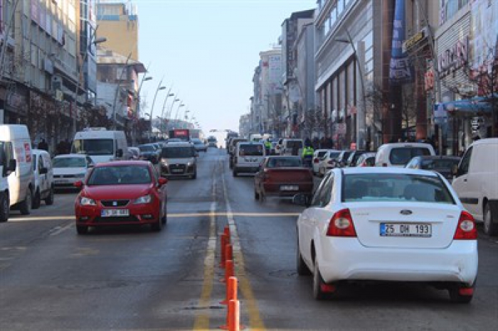 Erzurum'da Araç Artışı…