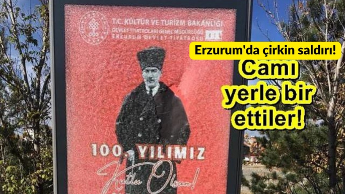 Erzurum'da çirkin saldırı!