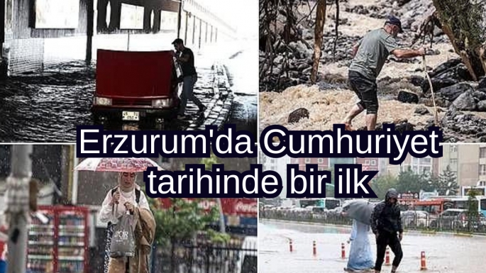 Erzurum'da Cumhuriyet tarihinde bir ilk