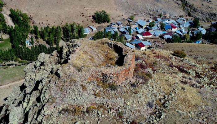 Erzurum’da Demir Çağı’ndan kalma “Kartal Kalesi” 3 bin yıl sonra ilk kez keşfedildi