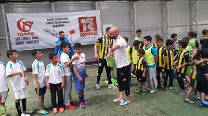 Erzurum'da Futbol Turnuva Düzenleyerek 15 Temmuzu Andılar