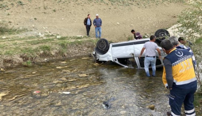 Erzurum’da genç sağlıkçı dereye uçan araçta can verdi