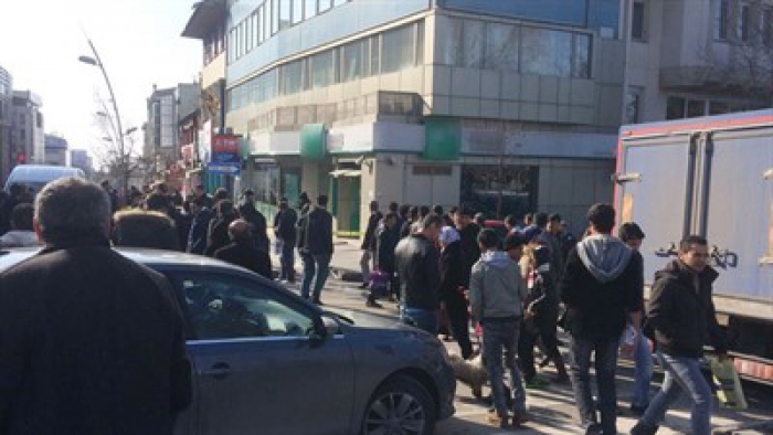 Erzurum'da güpegündüz banka soygunu girişimi