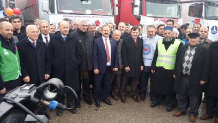 Erzurum'da Halep'e yardım kampanyası