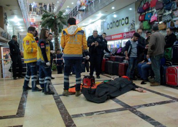 Erzurum'da İş merkezinde feci ölüm 