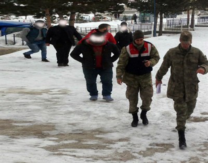 Erzurum'da jandarmadan hırsızlara suçüstü