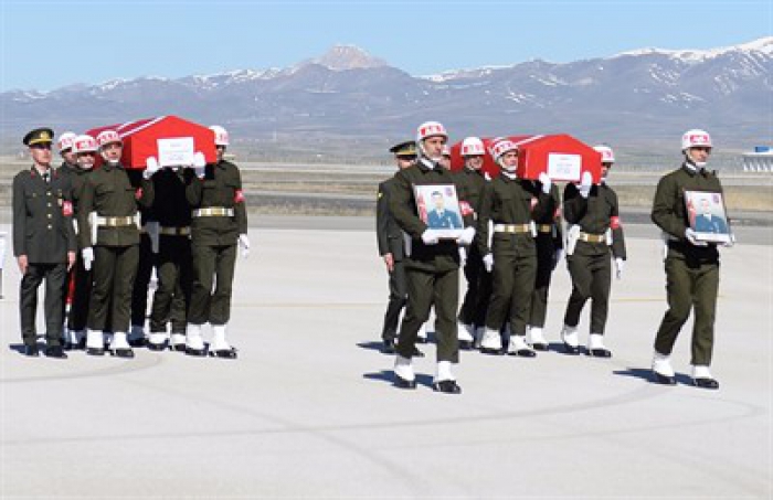 Erzurum'da Kağızman şehitleri memleketlerine uğurlandı