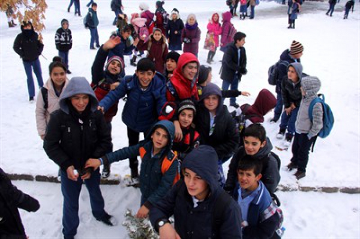 Erzurum’da kar yağışının ve havanın…