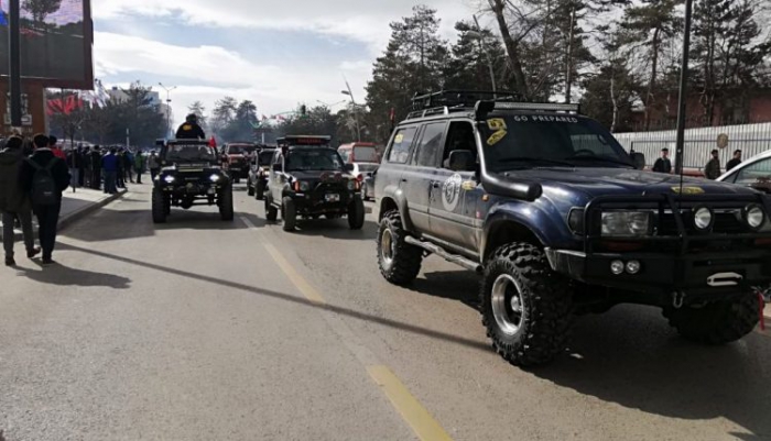 Erzurum’da offroad heyecanı