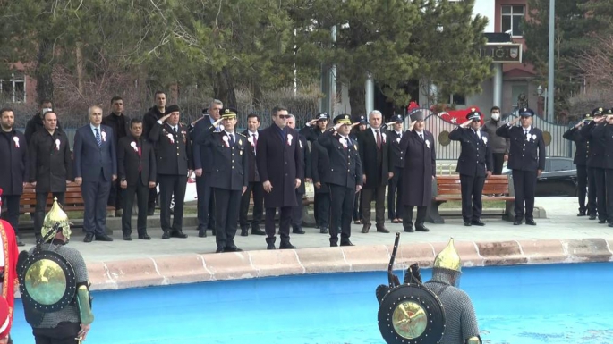 Erzurum’da Polis Haftası törenlerle kutlanıyor