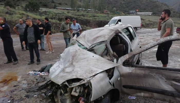 Erzurum’da sel kazaya sebep oldu: 1 ölü