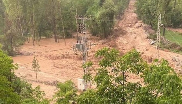 Erzurum’da sel yıktı geçti, tünelde kaybolan işçiyi arama çalışmaları devam ediyor