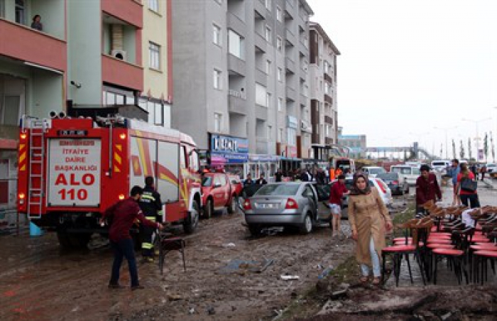 Erzurum’da selin yaraları sarılıyor