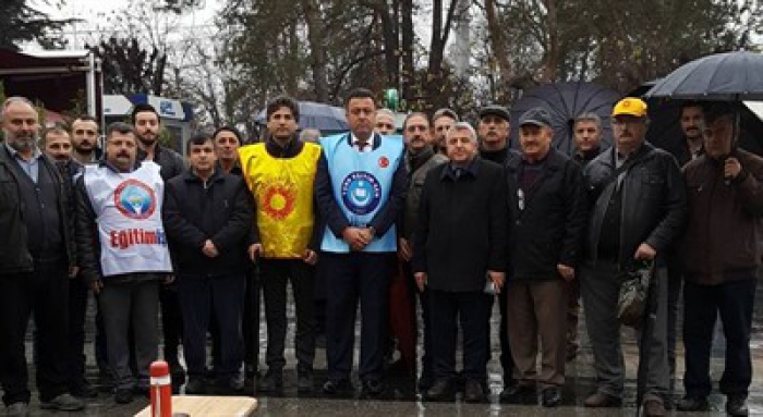 Erzurum'da:''Şiddet ve mobbinge hayır 