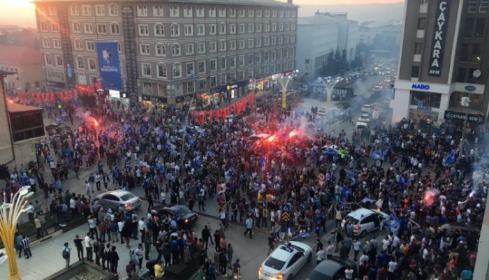 Erzurum’da taraftar şampiyonluğu kutladı, vaka sayısı arttı