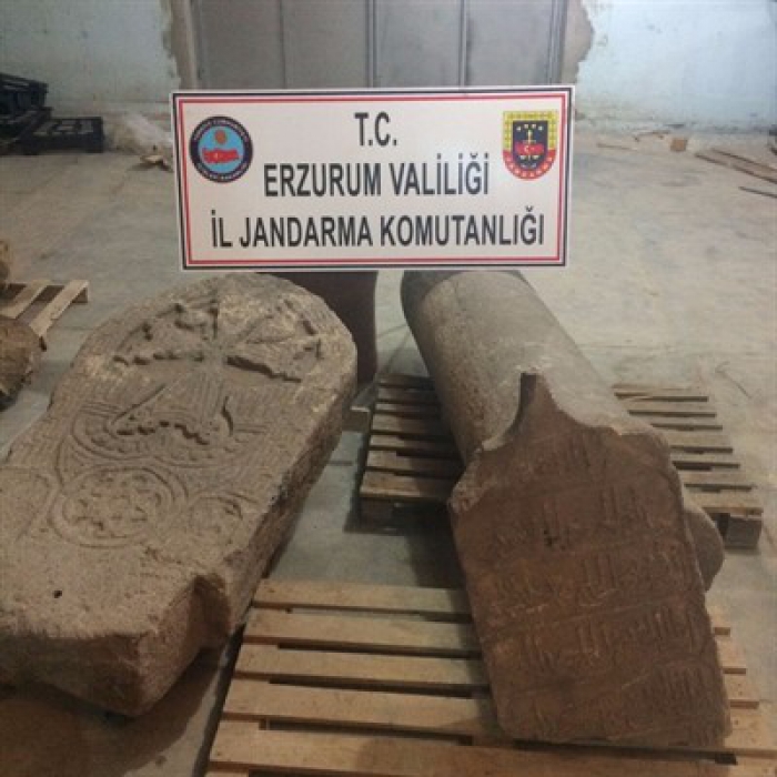 Erzurum’da tarihi eser kaçakçılığı 