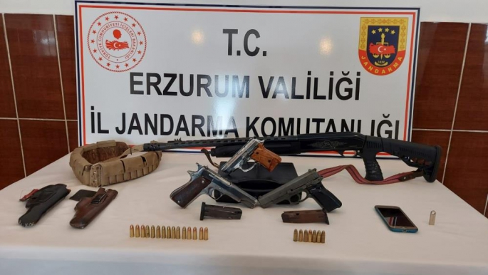 Erzurum’da terör operasyonu