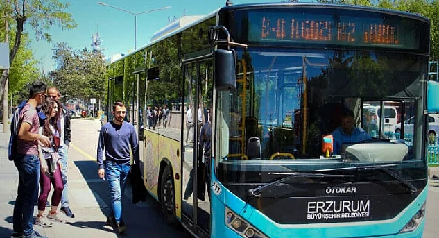 Erzurum'da toplu ulaşıma zam!