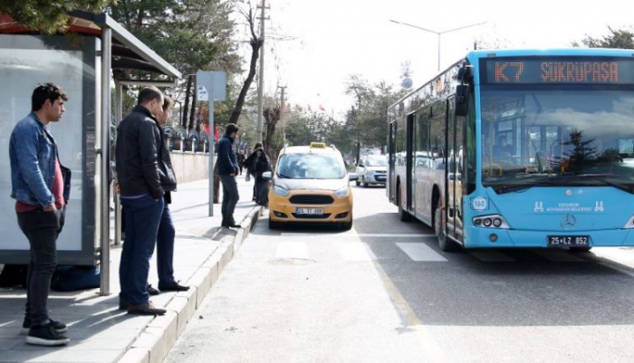 Erzurum’da toplu ulaşımda son sefer saati düzenlemesi