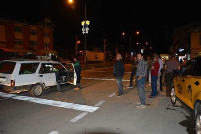 Erzurum'da trafik kaza! 1 yaralı