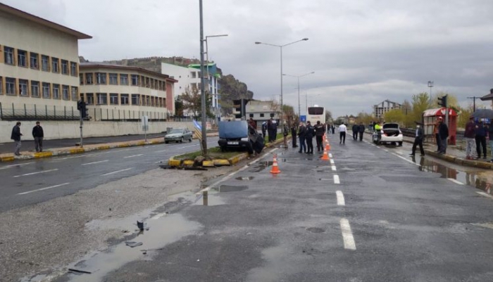 Erzurum’da trafik kazası: 1 ölü