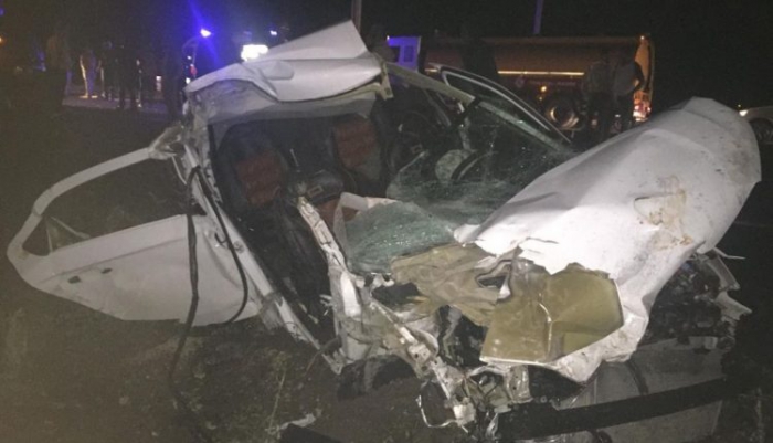 Erzurum’da trafik kazası: 1 ölü 3 yaralı