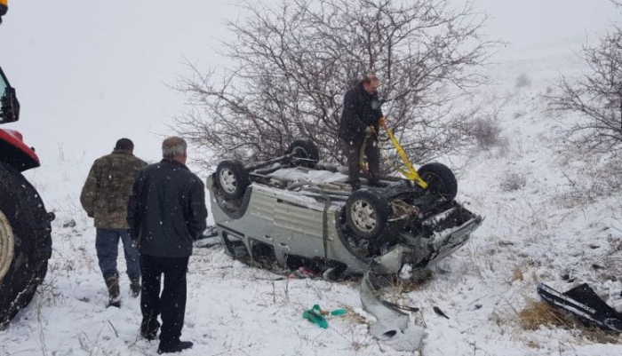 Erzurum’da trafik kazası: 1 yaralı 