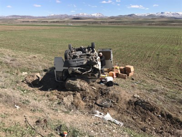 Erzurum'da trafik kazası: 1 yaralı