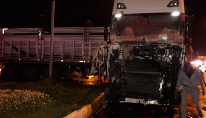 Erzurum’da trafik kazası: 2 yaralı