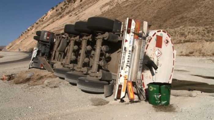 Erzurum'da trafik kazası! 2 yaralı