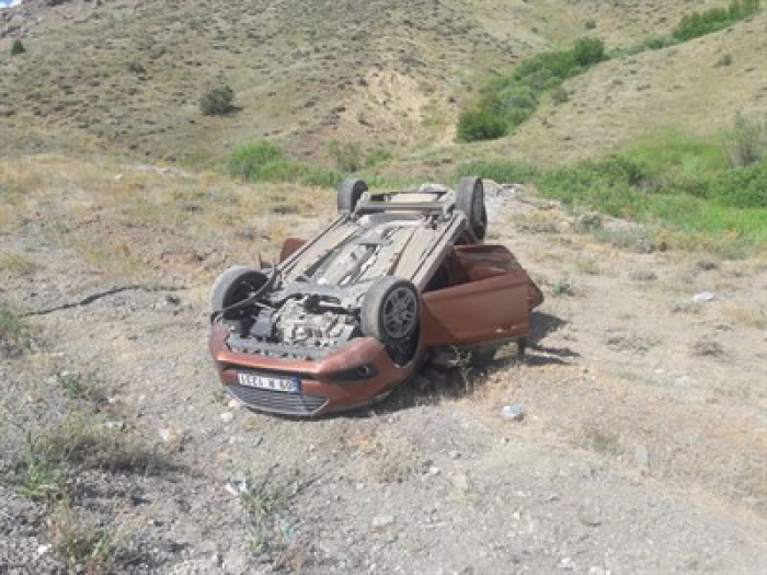 Erzurum'da trafik kazası! 5 yaralı