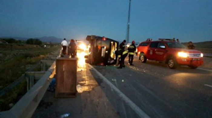 Erzurum’da trafik kazası: 8 yaralı