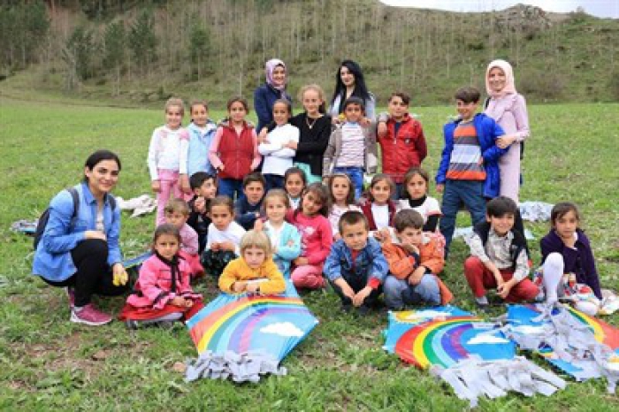 Erzurum'da uçurtma şenliği