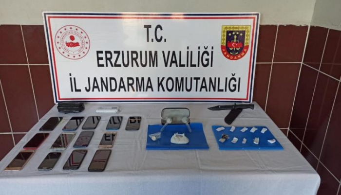 Erzurum’da uyuşturucu operasyonu