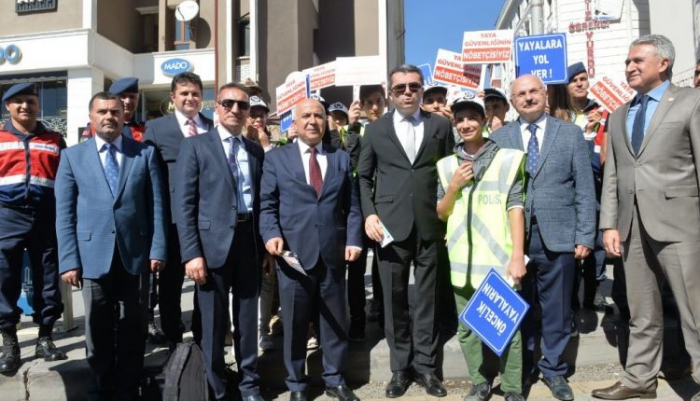 Erzurum’da “Yaya Güvenliği Nöbeti” düzenlendi