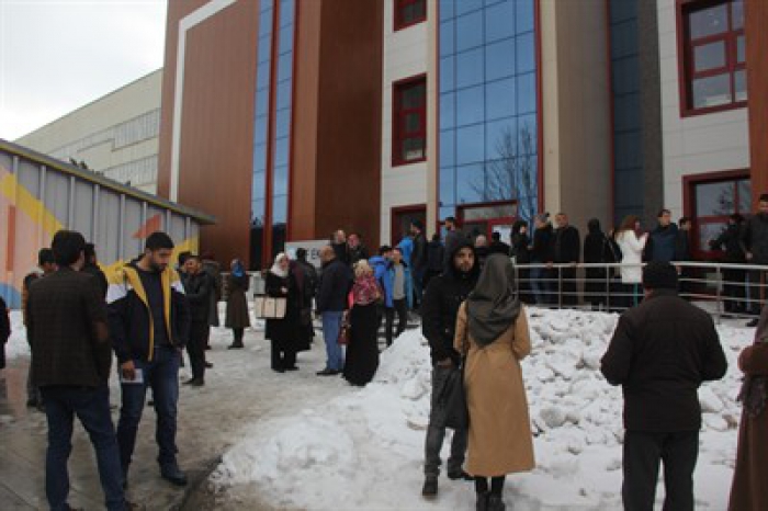 Erzurum’da YGS heyecanı