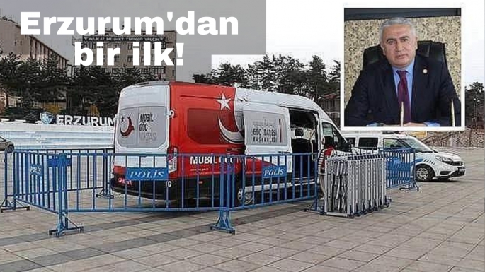 Erzurum'dan bir ilk!