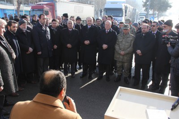 Erzurum'dan Halep'e yardım