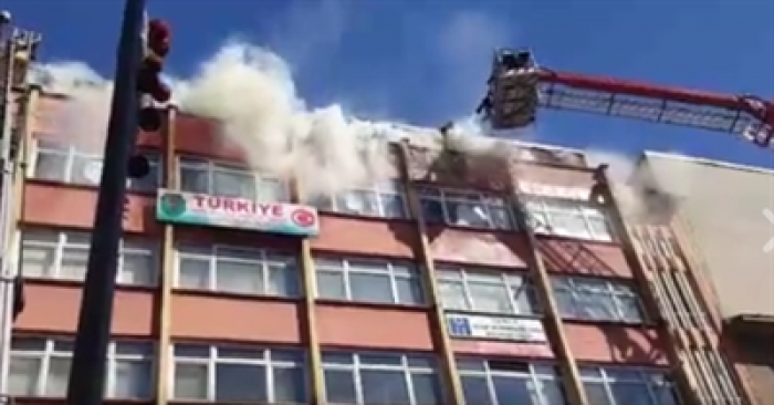 Erzurum Mumcu da Korkutan yangın