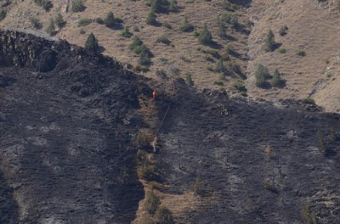 Erzurum Oltu'daki yangın…