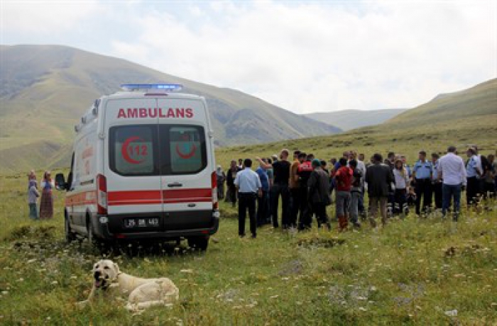 Erzurum Palandökende lise öğrencisi, yıldırım düşmesi sonucu öldü 