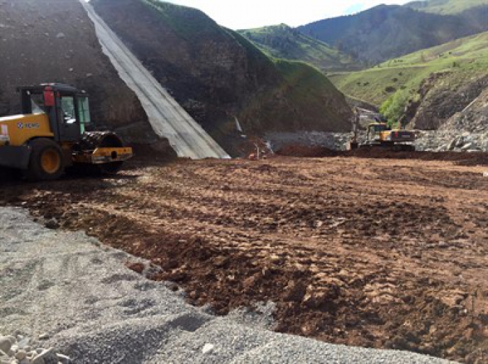 Erzurum Pehlivanlı Barajı’nda çalışmalar bütün hızıyla sürüyor 