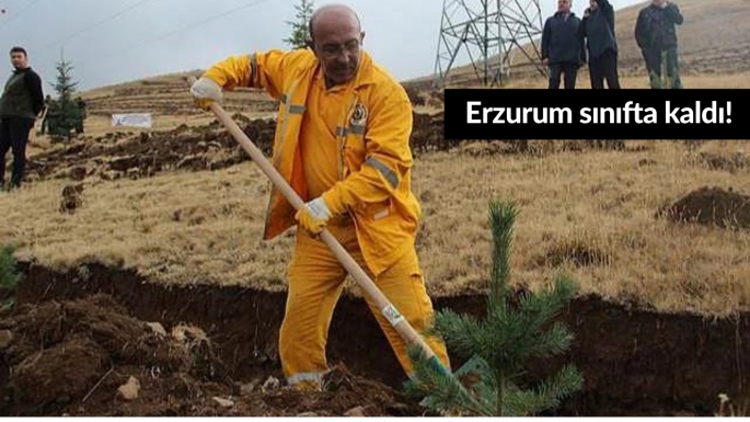 Erzurum sınıfta kaldı!