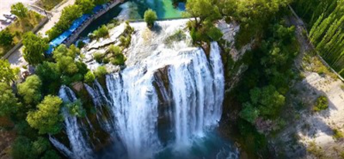 Erzurum Tortum Şelalesi dünya turizmine açılması için imza kampanyası başlatıldı 